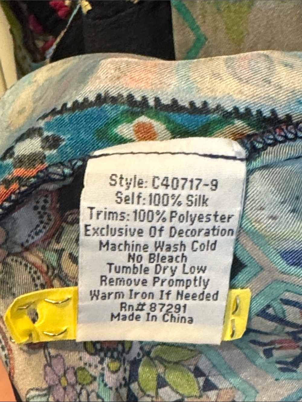 Johnny Was Aurelia Embroidered Silk Kimono Jacket - Picture 9 of 10